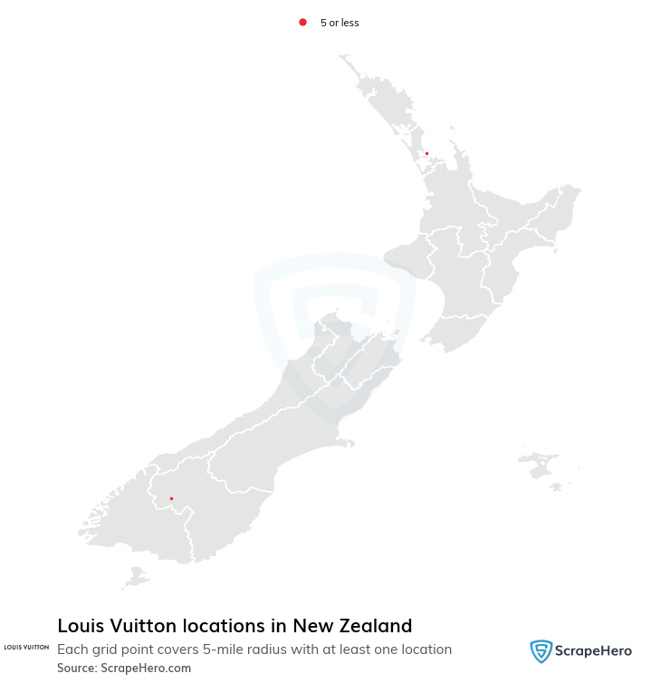 Louis Vuitton locations