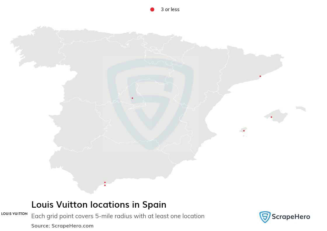 Louis Vuitton locations