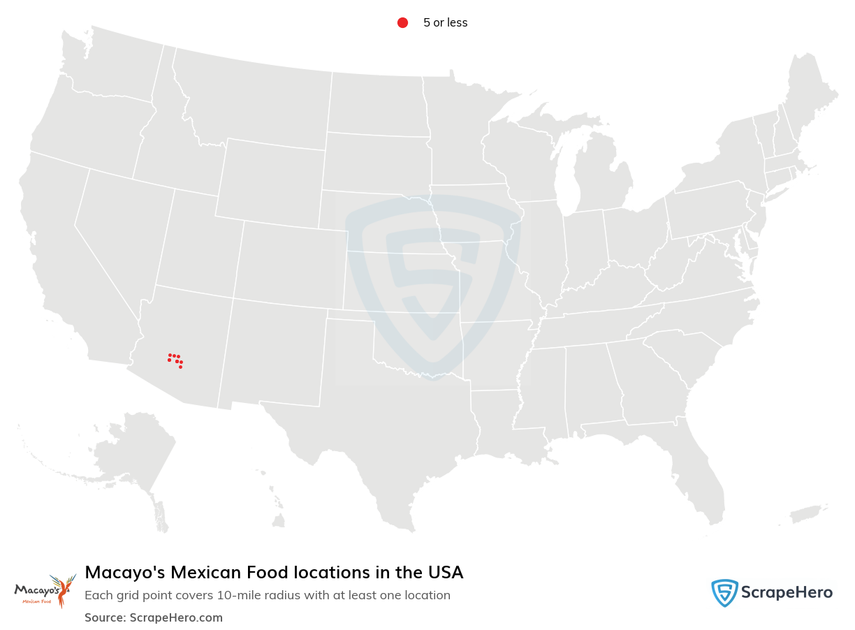 Macayo's Mexican Food locations