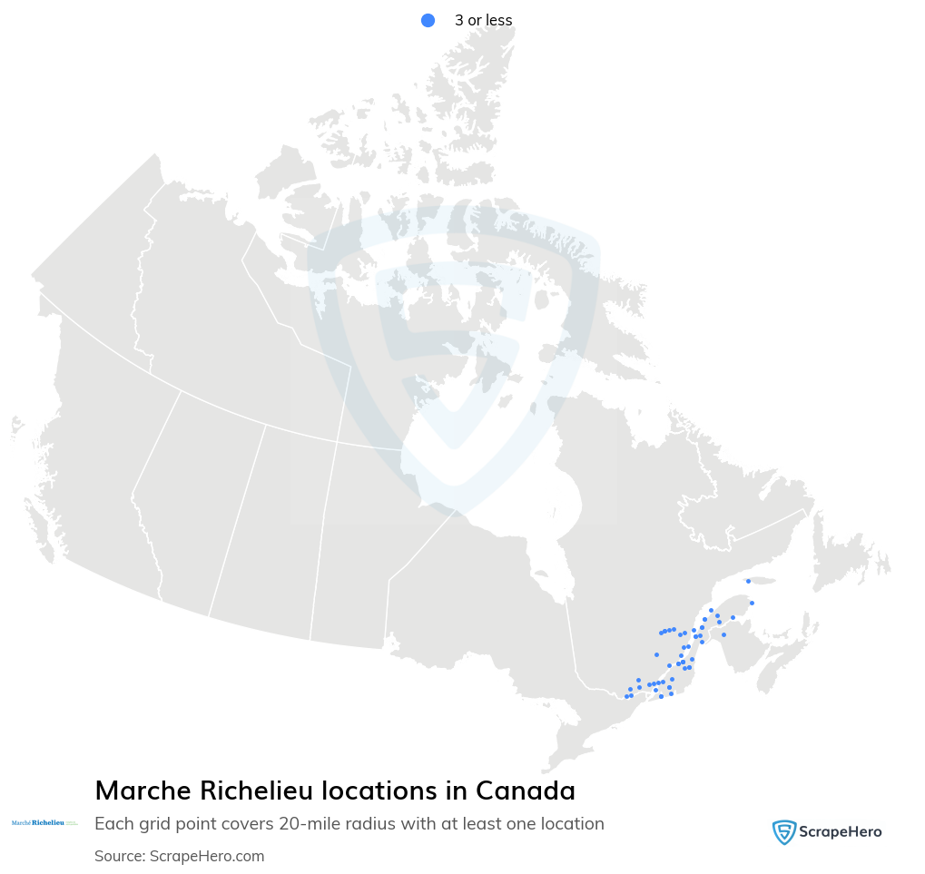 Marche Richelieu locations