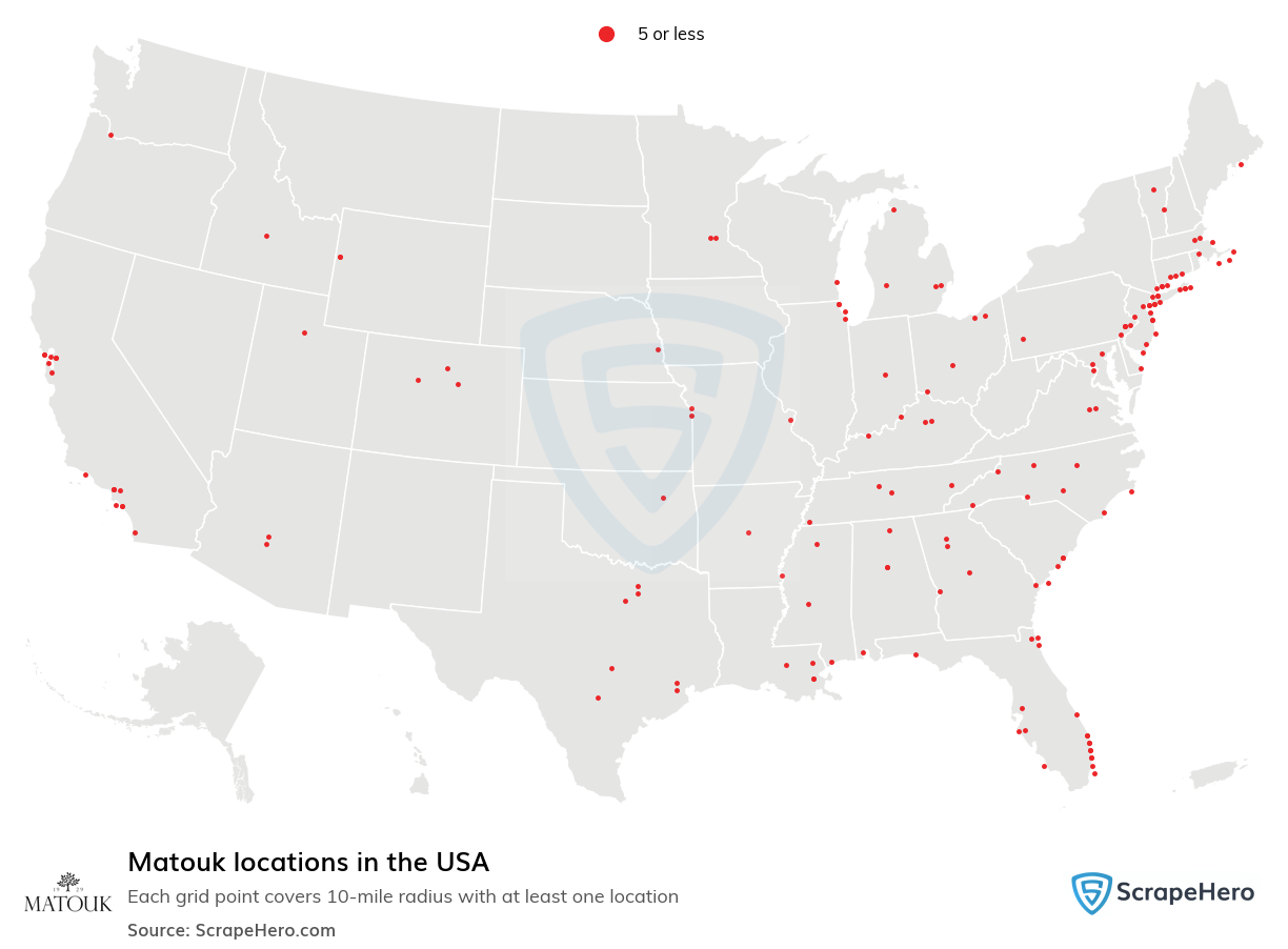 Matouk locations