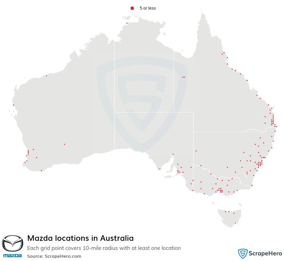 Mazda locations