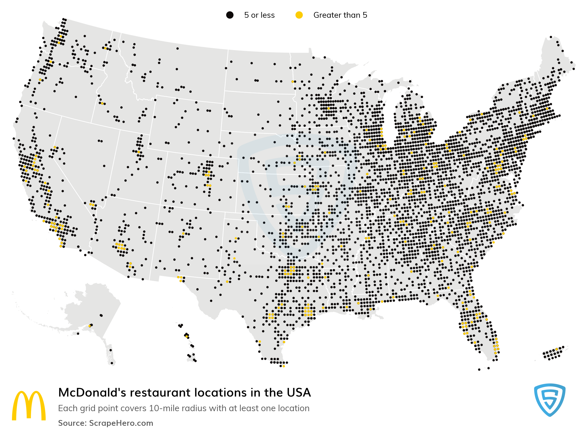 McDonald's Locations World Map