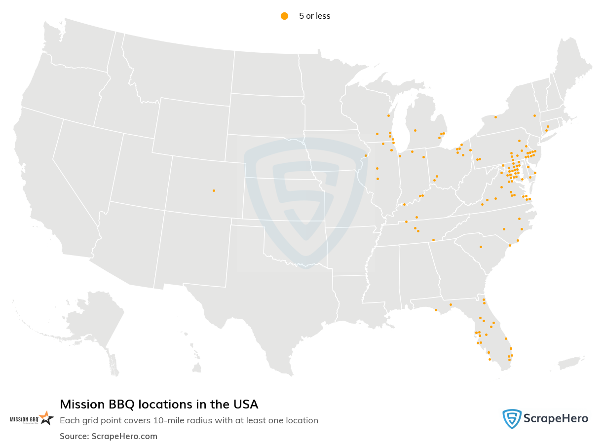 Mission BBQ locations