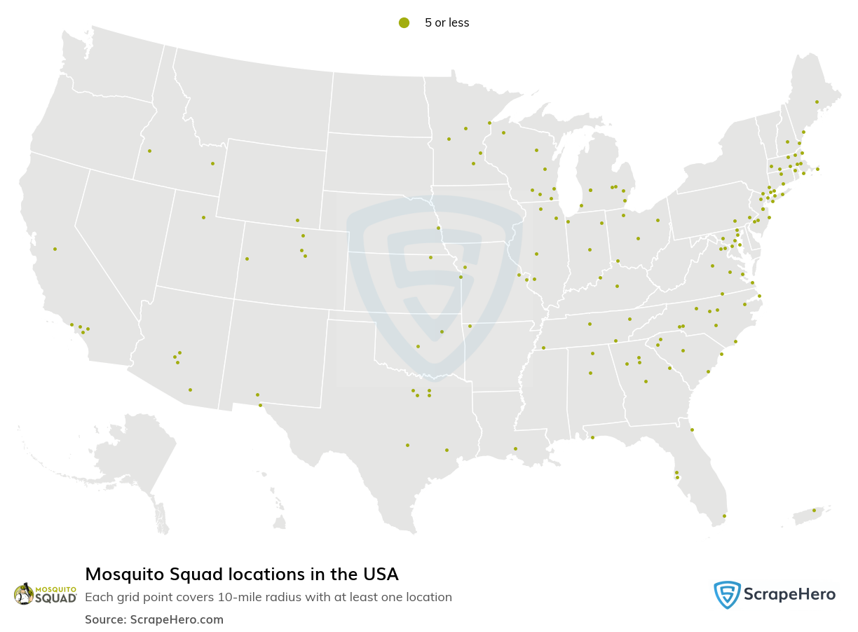 Mosquito Squad locations