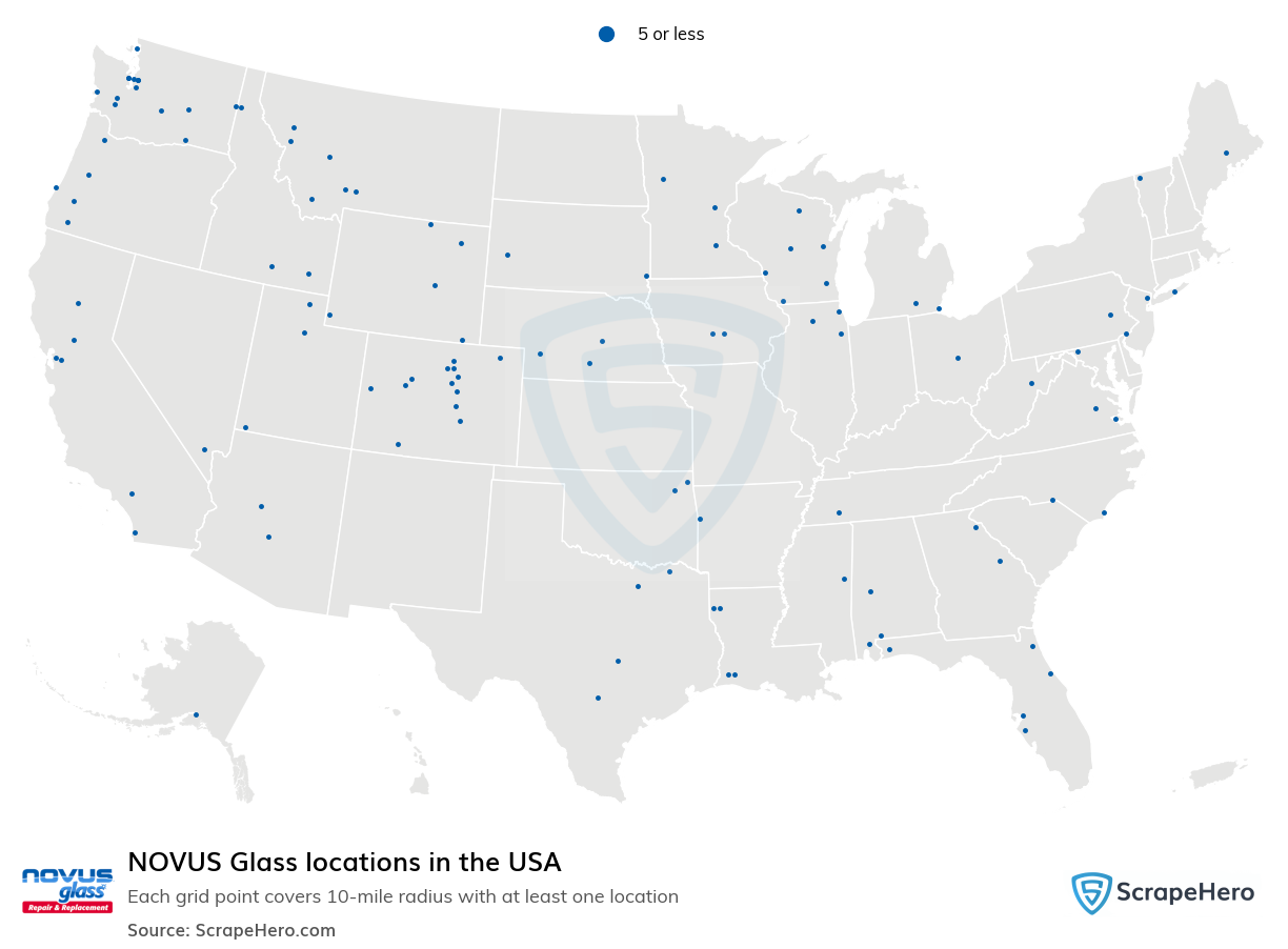 NOVUS Glass locations