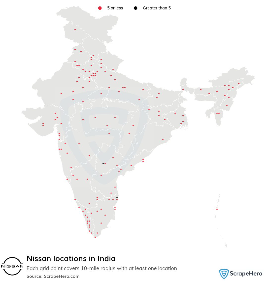 Nissan locations