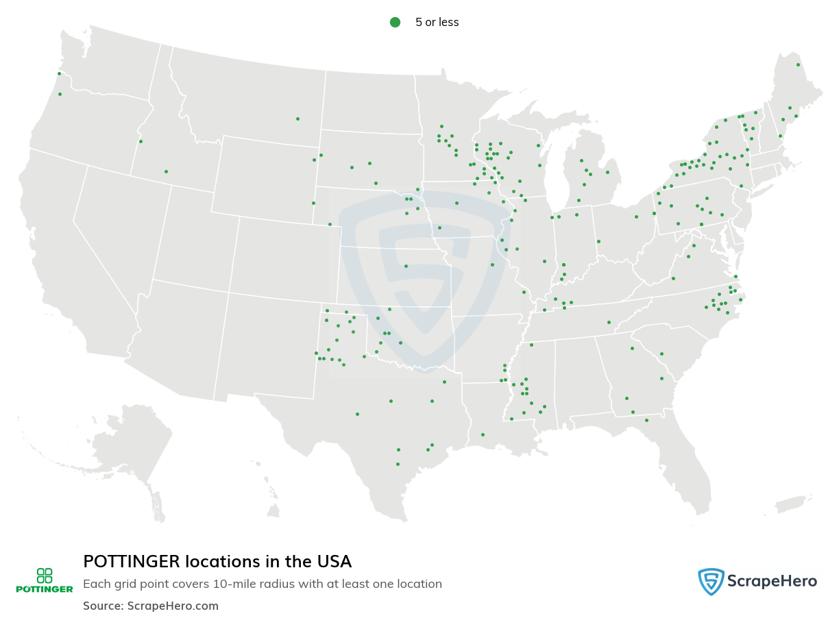 POTTINGER locations