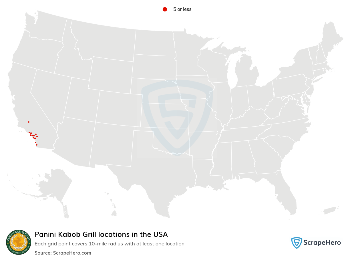 Panini Kabob Grill locations