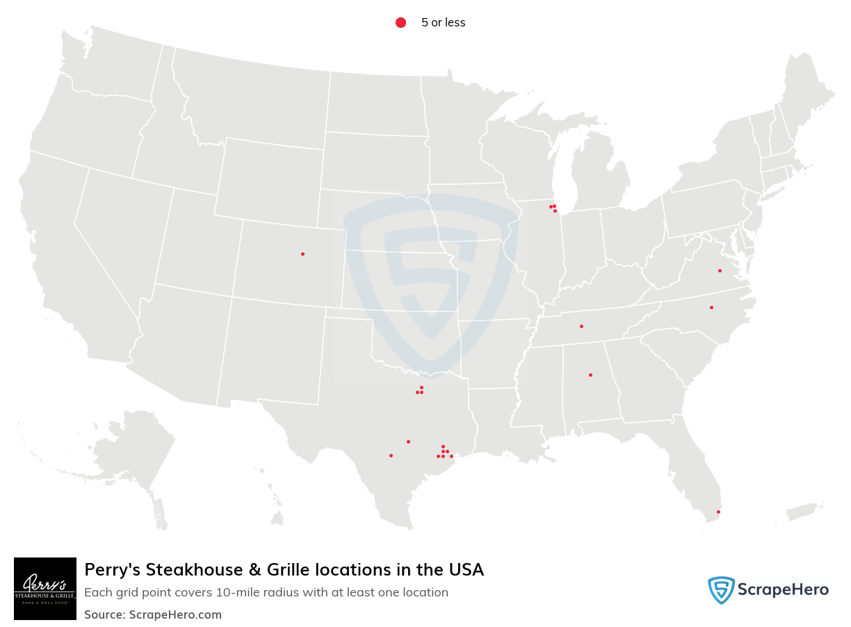 Perry's Steakhouse & Grille locations