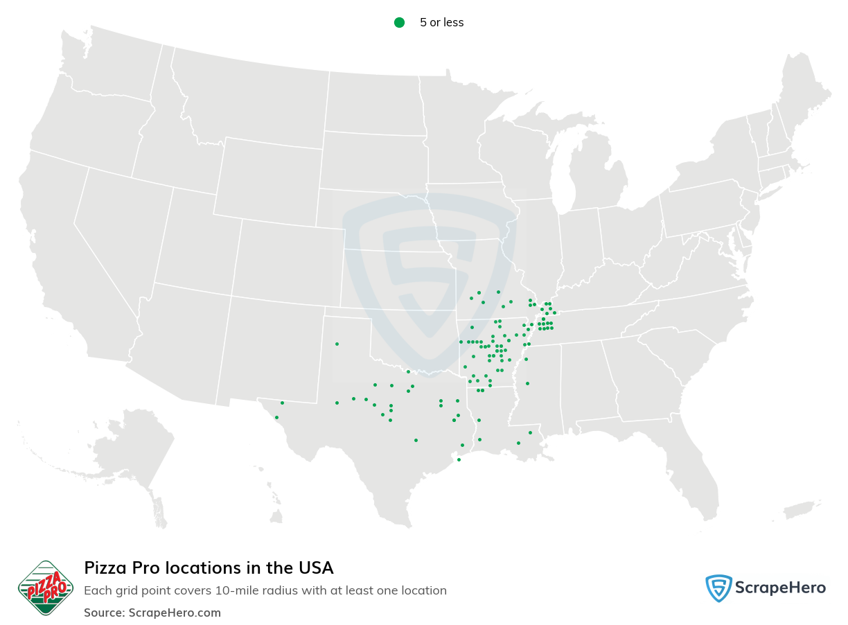 Pizza Pro locations