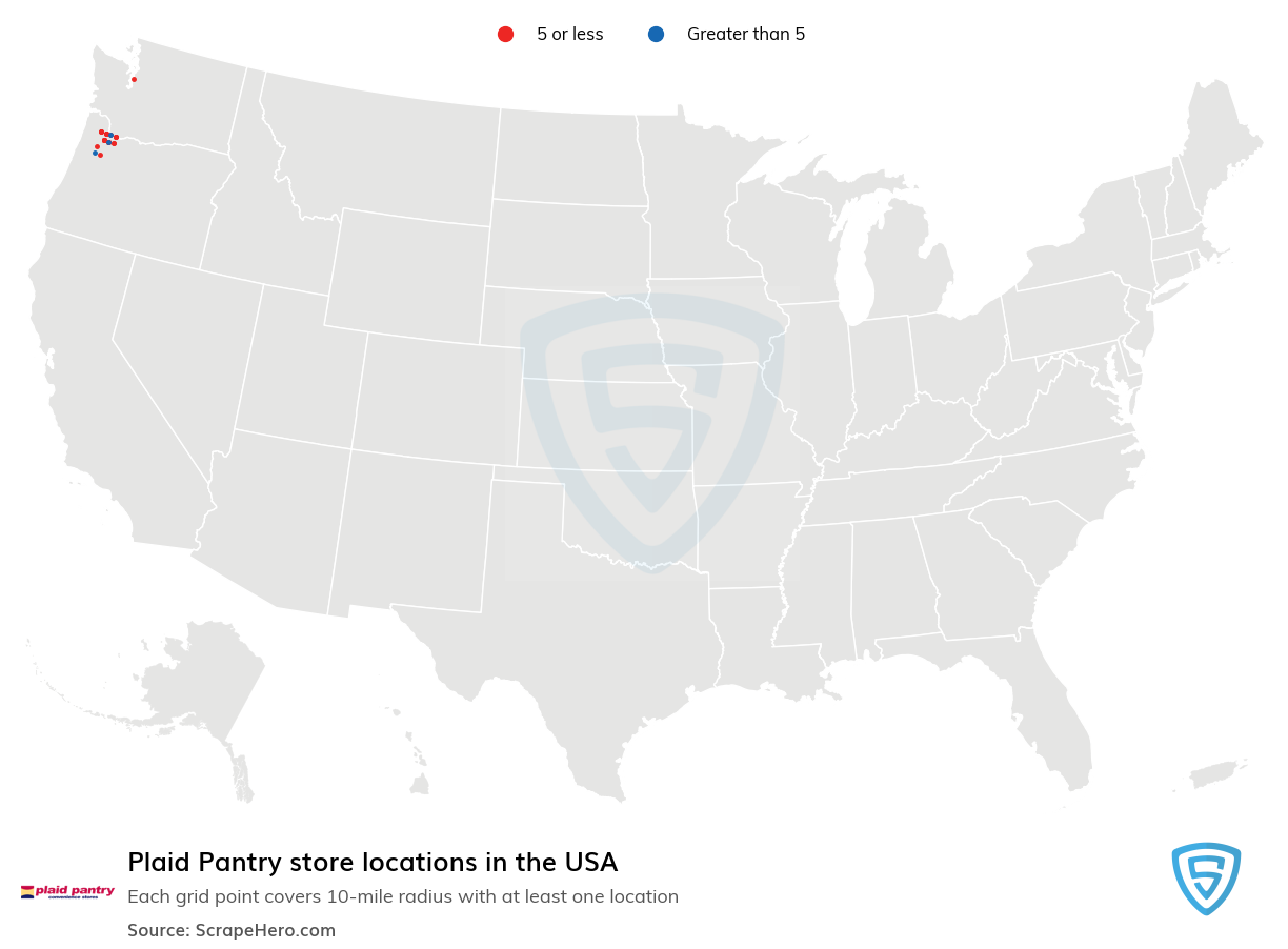 Plaid Pantry store locations