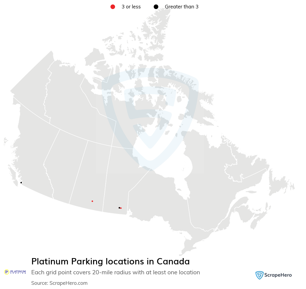 Platinum Parking locations