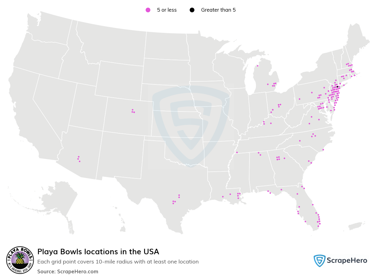 Playa Bowls locations