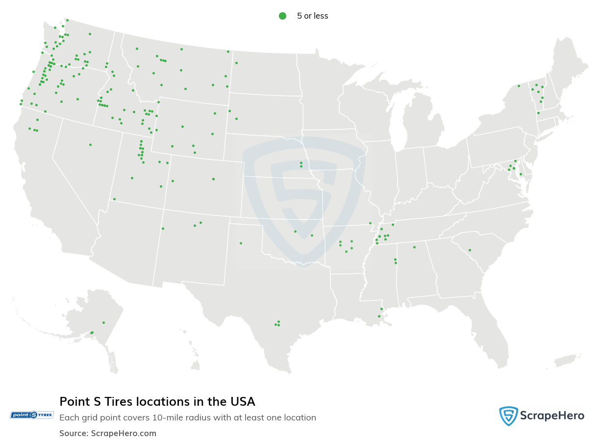 Point S Tires locations