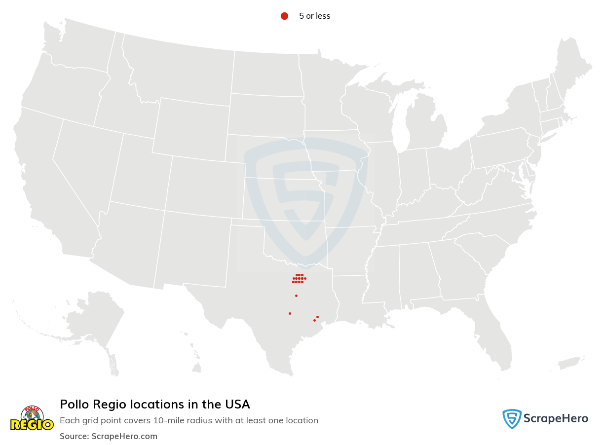 Pollo Regio locations