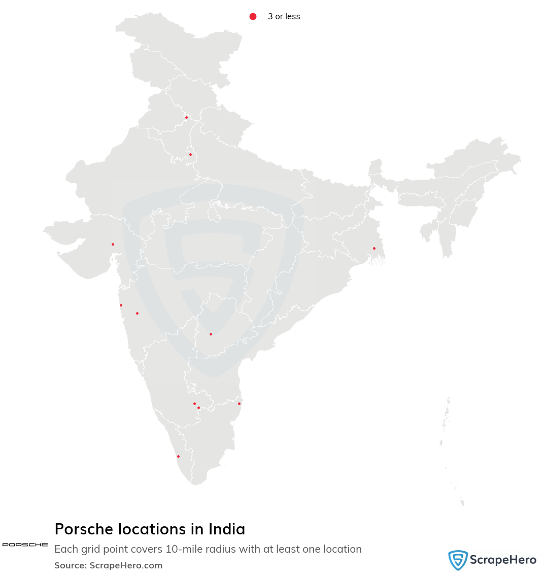 Porsche locations