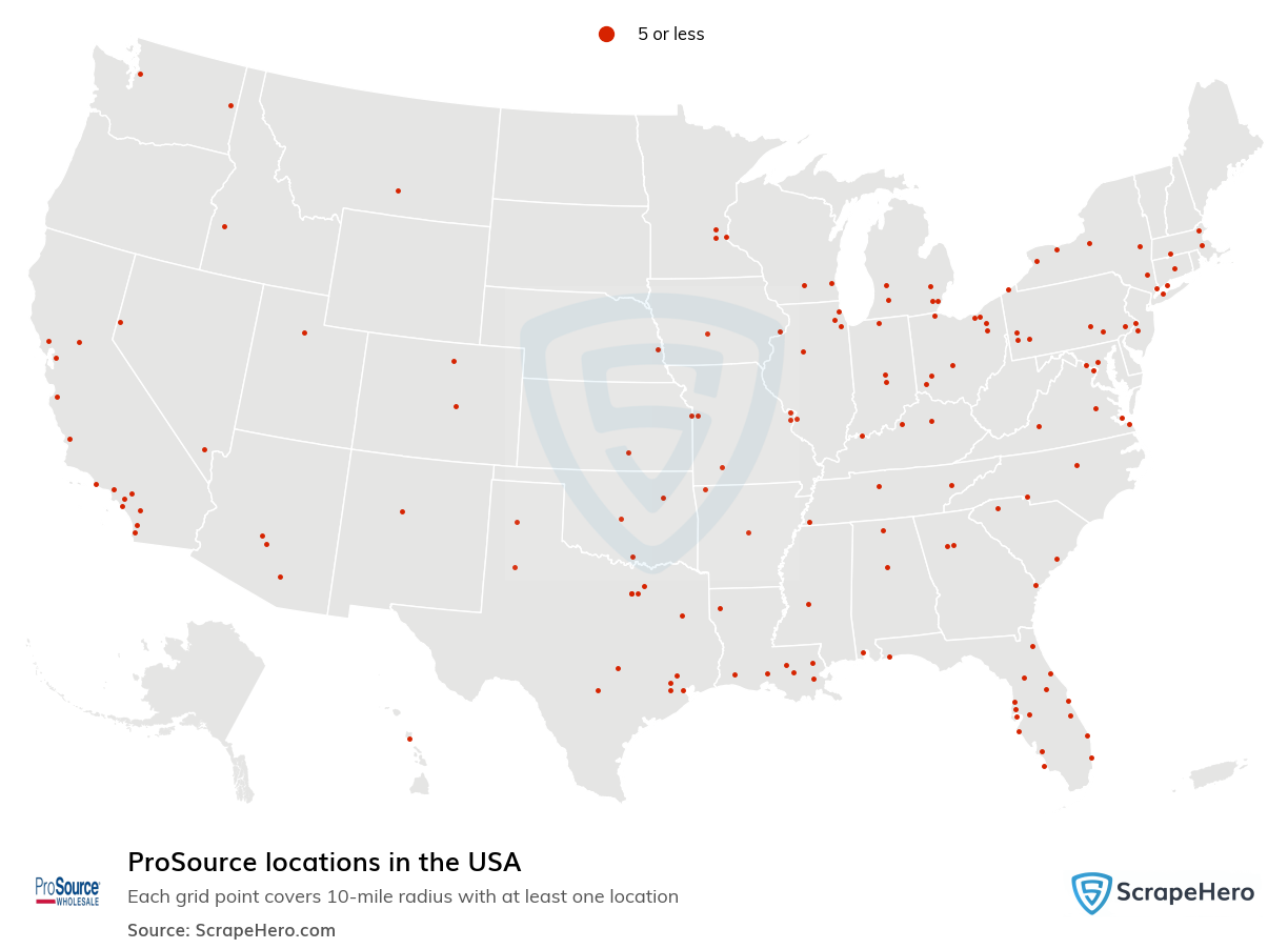 ProSource locations