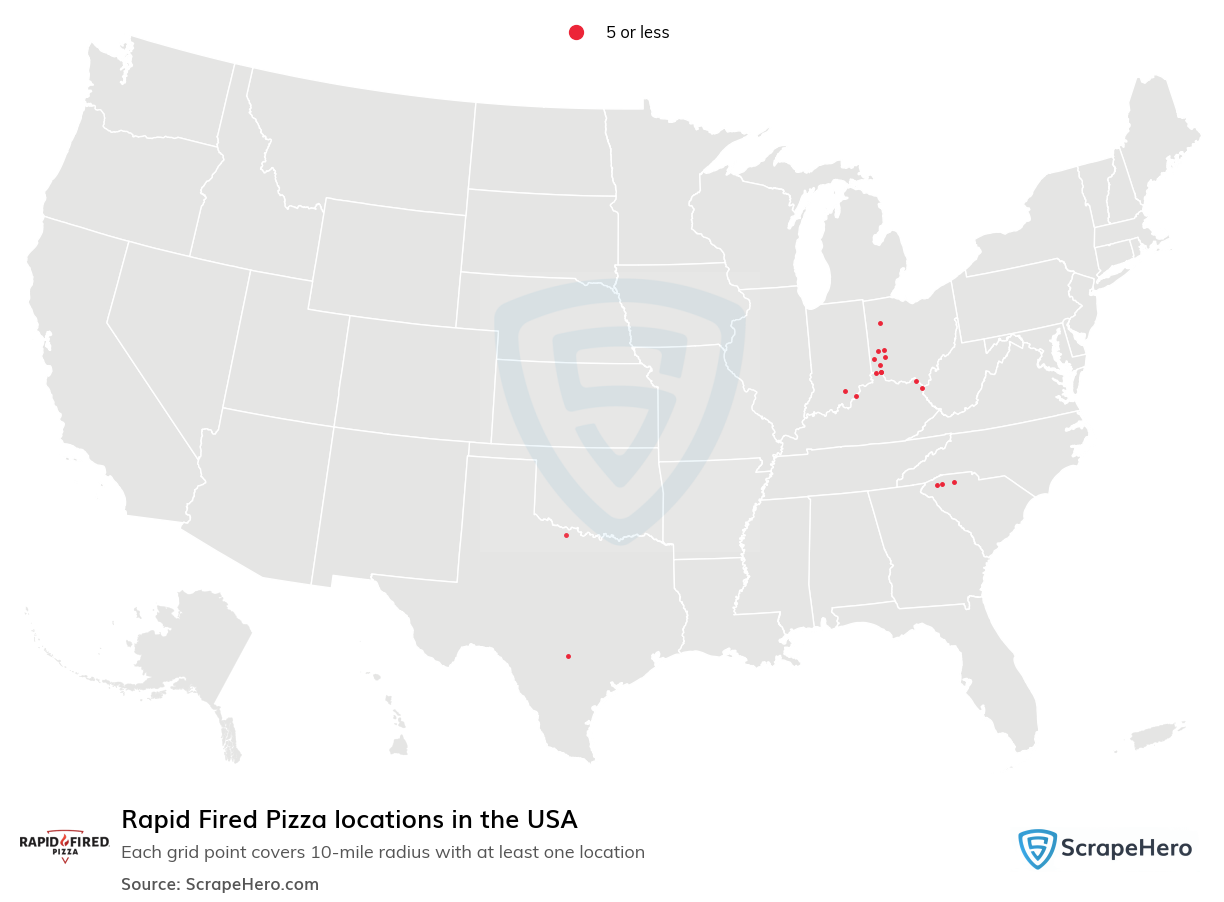 Rapid Fired Pizza locations