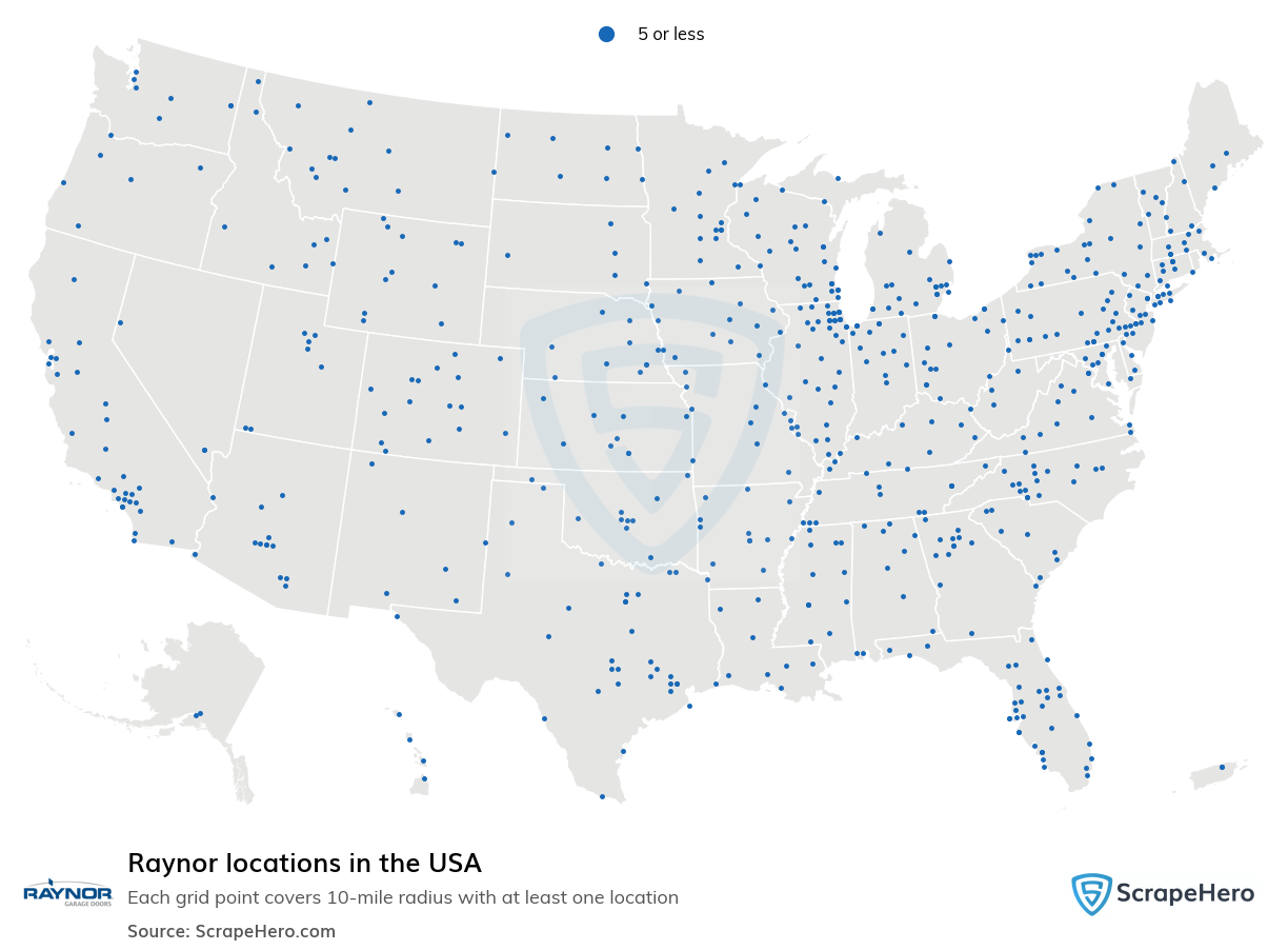 Raynor locations