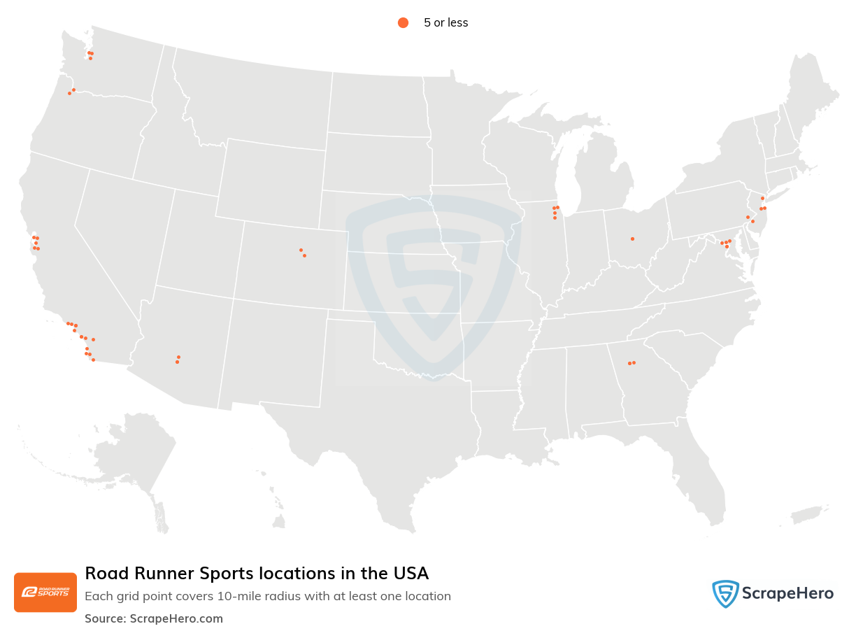 Road Runner Sports locations