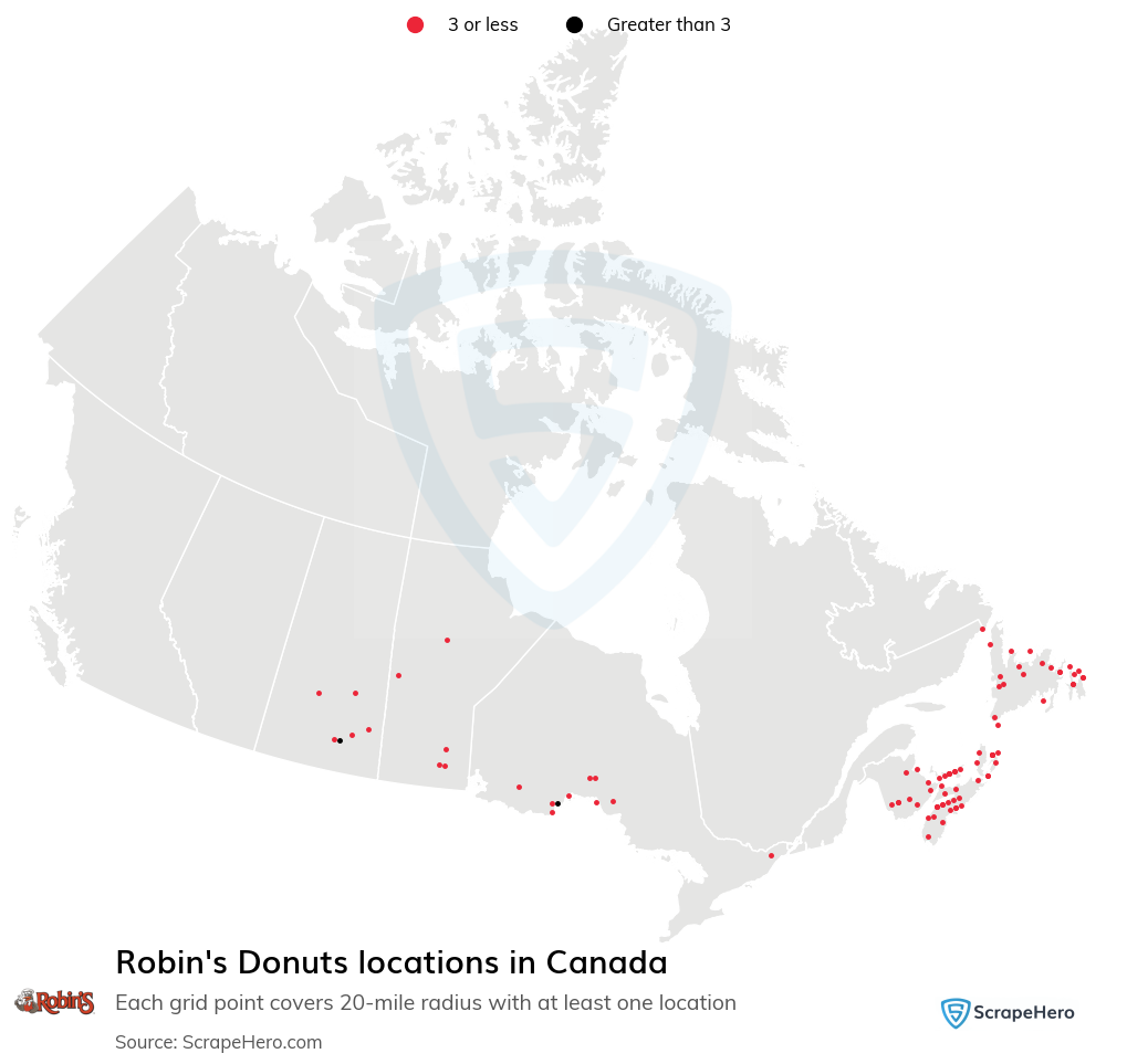 Robin's Donuts locations