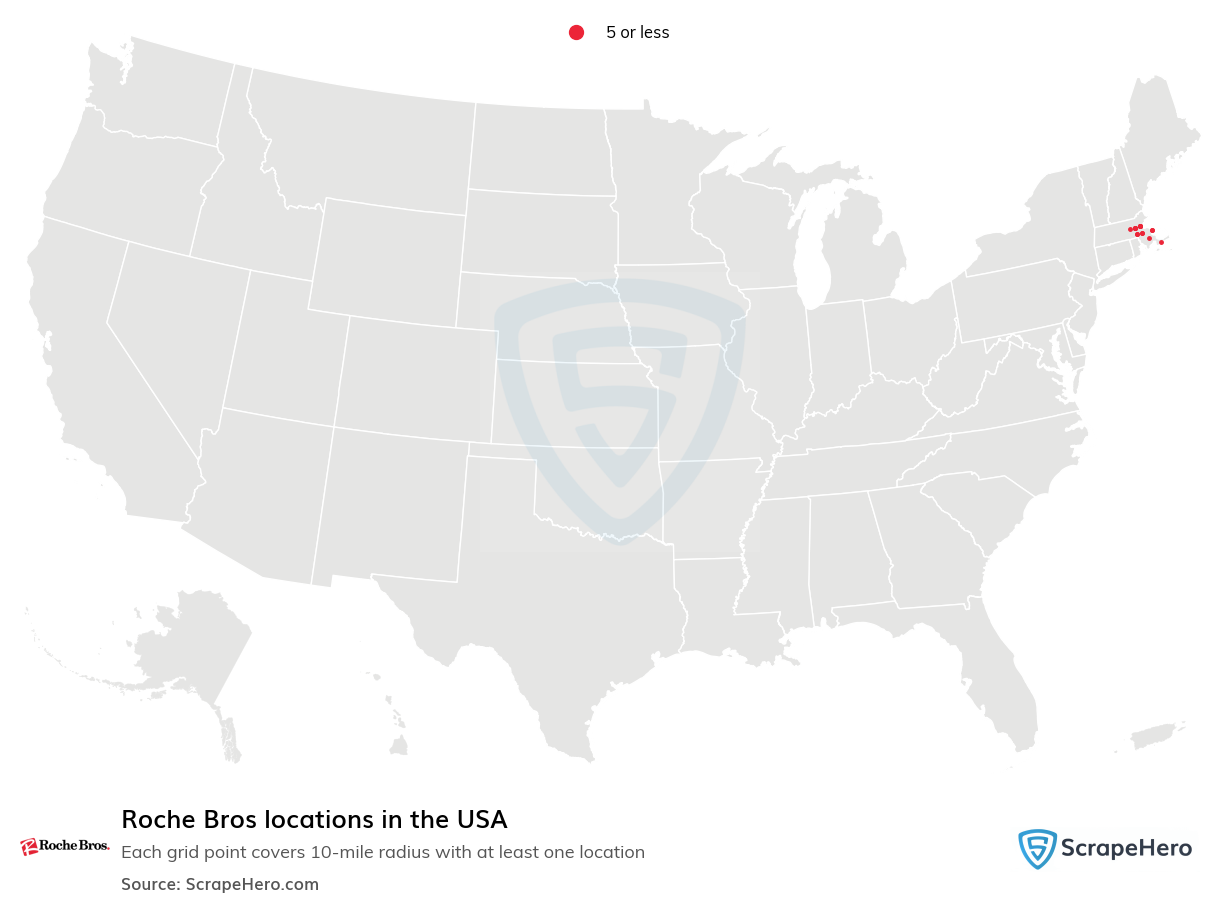 Roche Bros locations