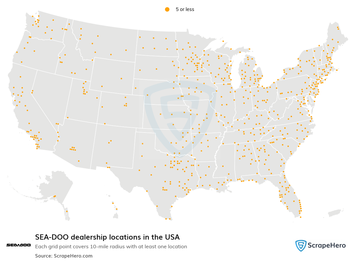 SEA-DOO dealership locations