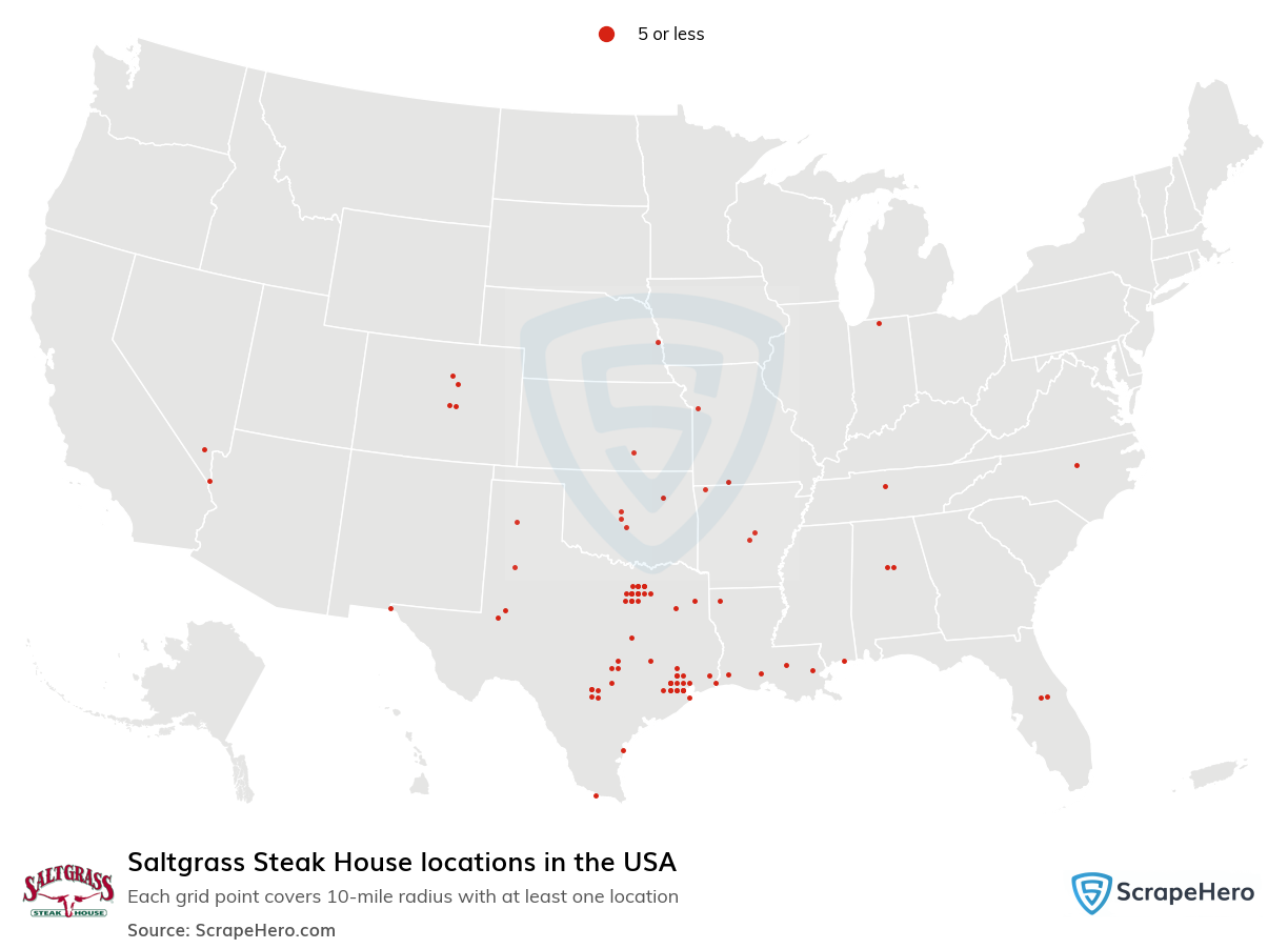 Saltgrass Steak House locations