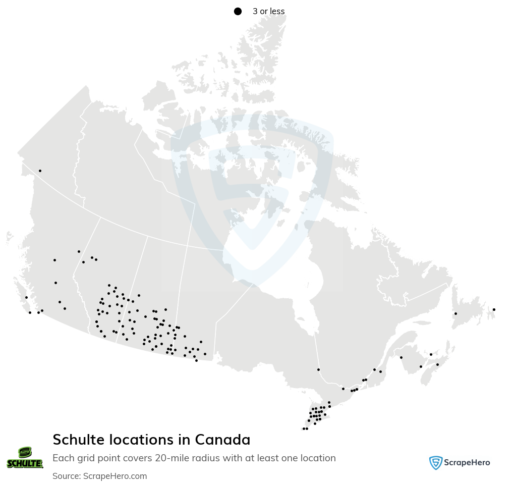 Schulte dealer locations