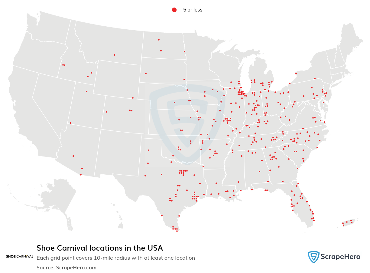 Shoe Carnival locations