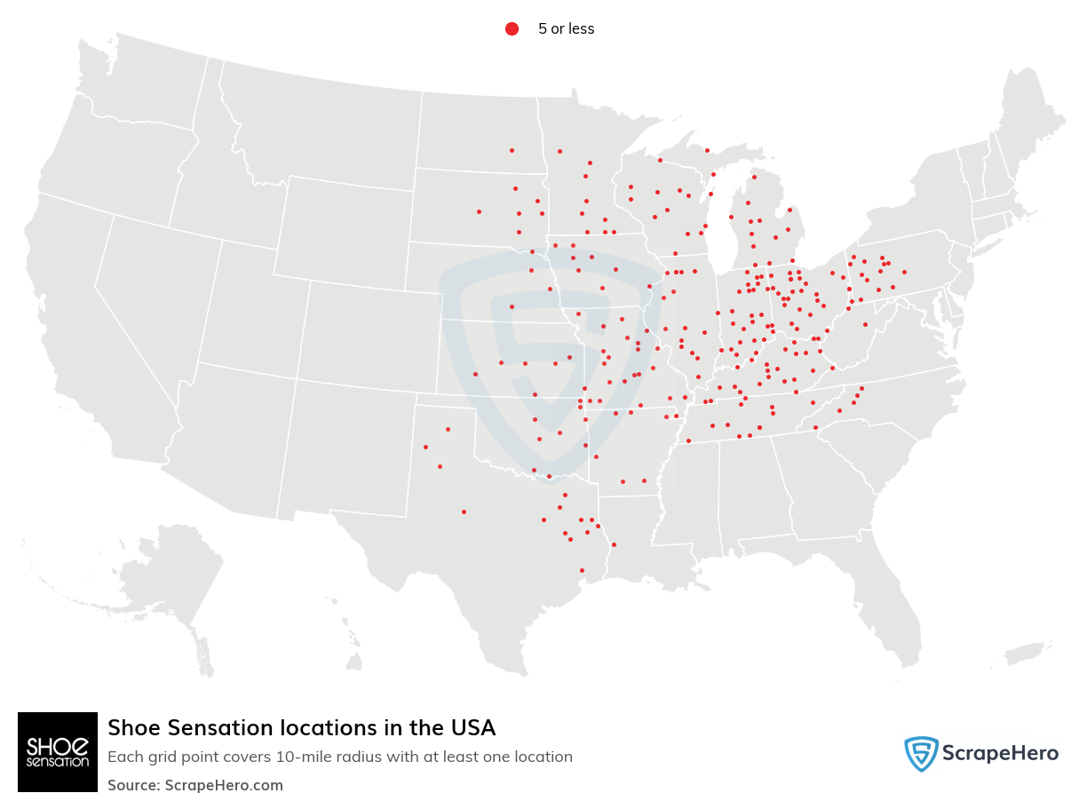 Shoe Sensation locations