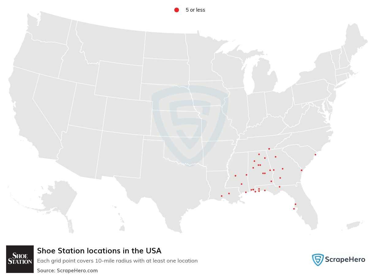 Shoe Station locations