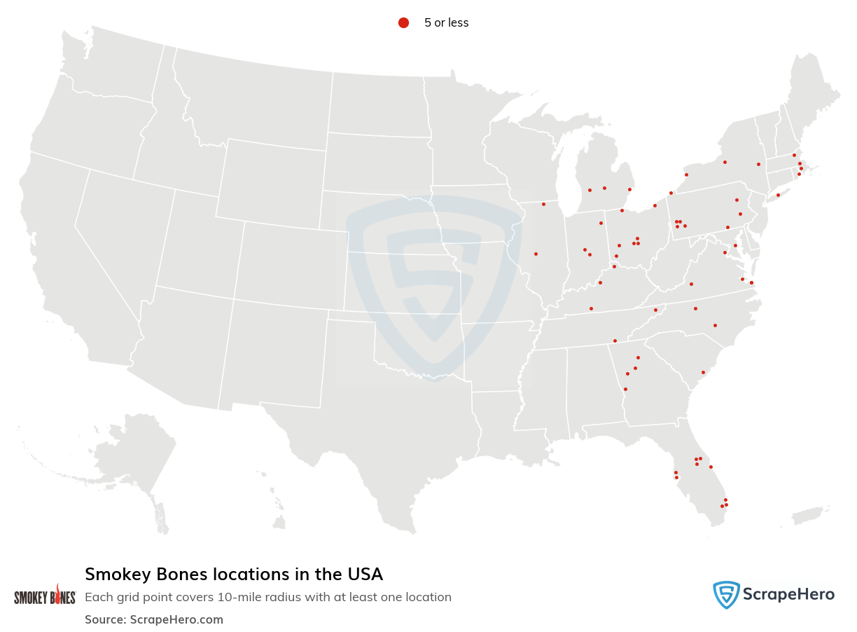 Smokey Bones locations