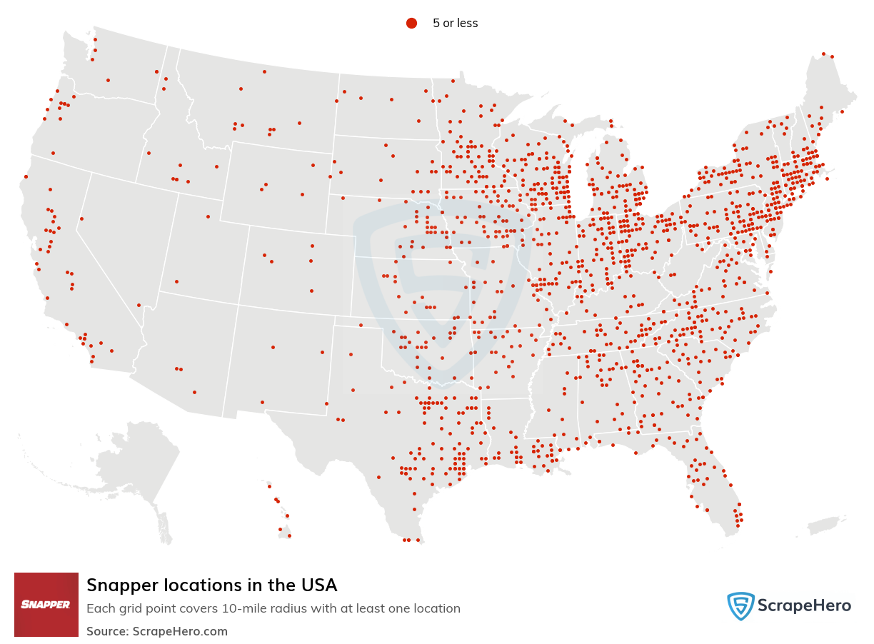 Snapper locations