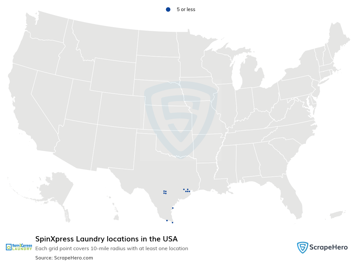 SpinXpress Laundry locations