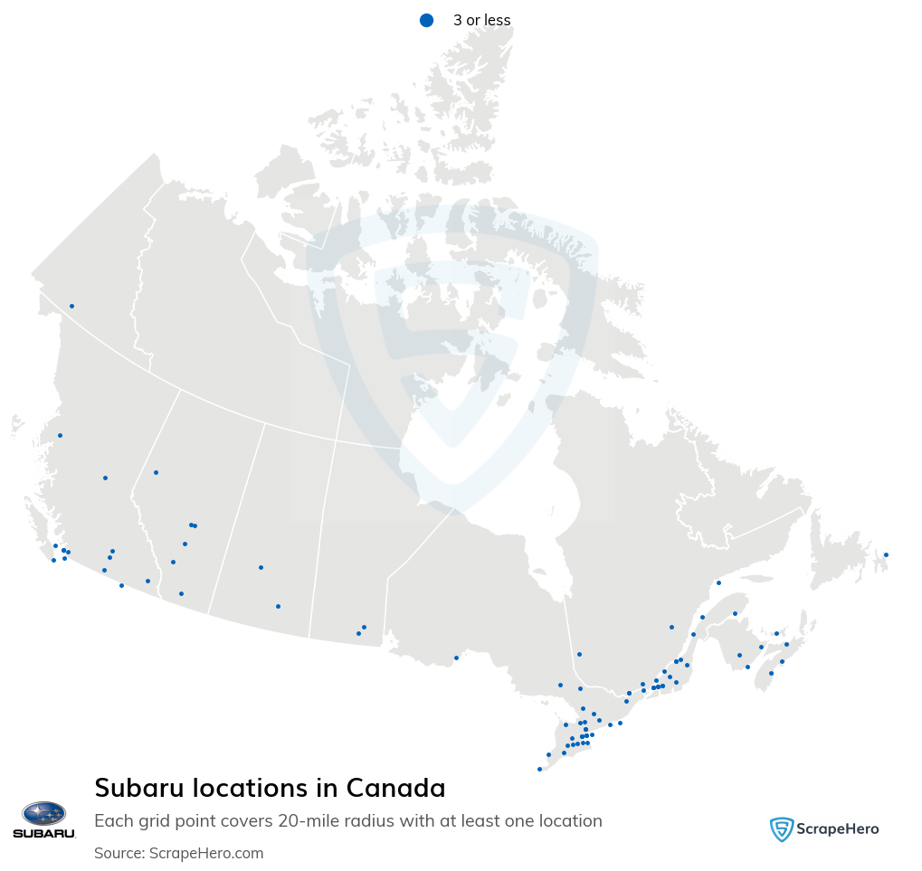 Subaru locations