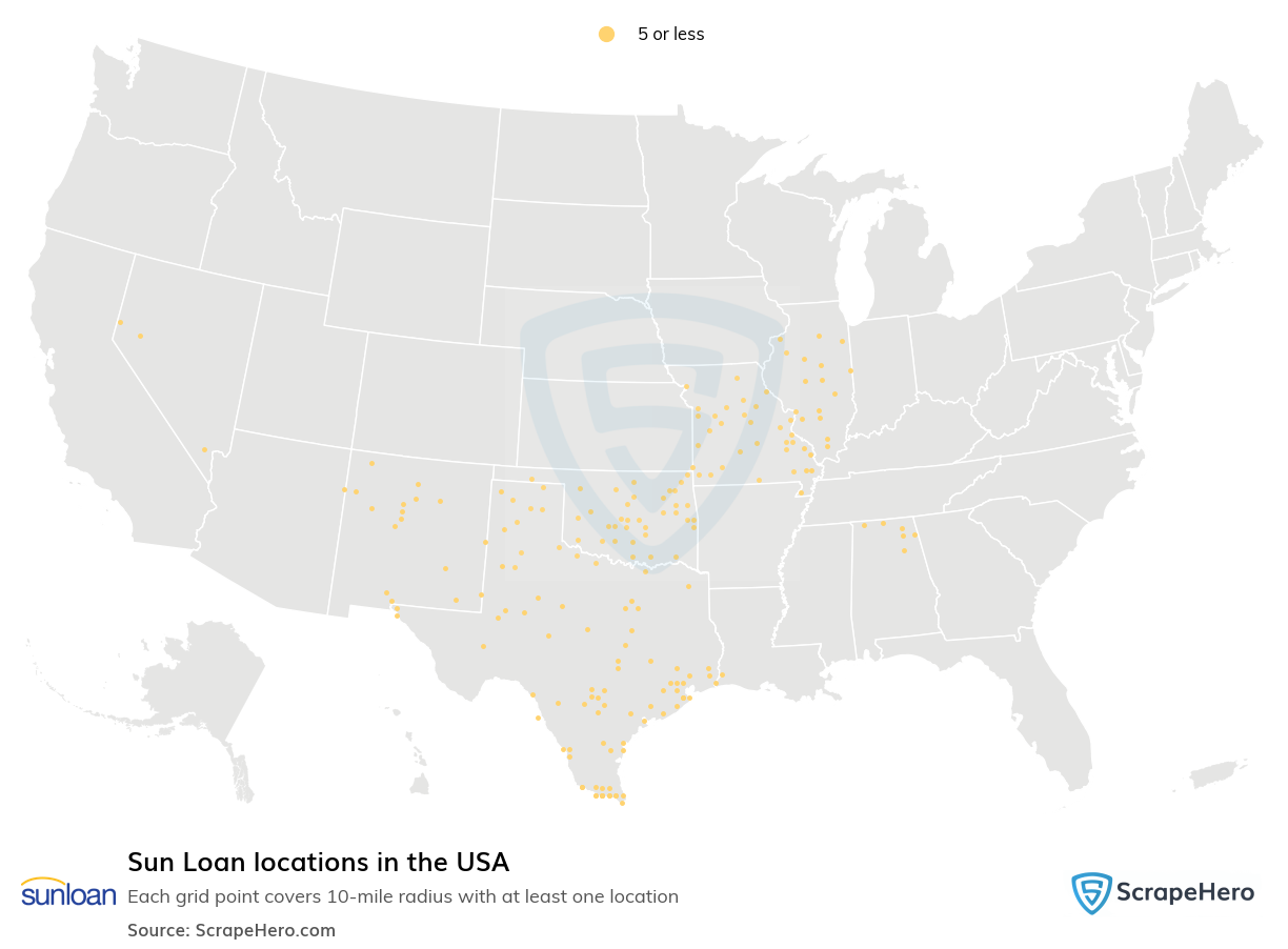 Sun Loan locations