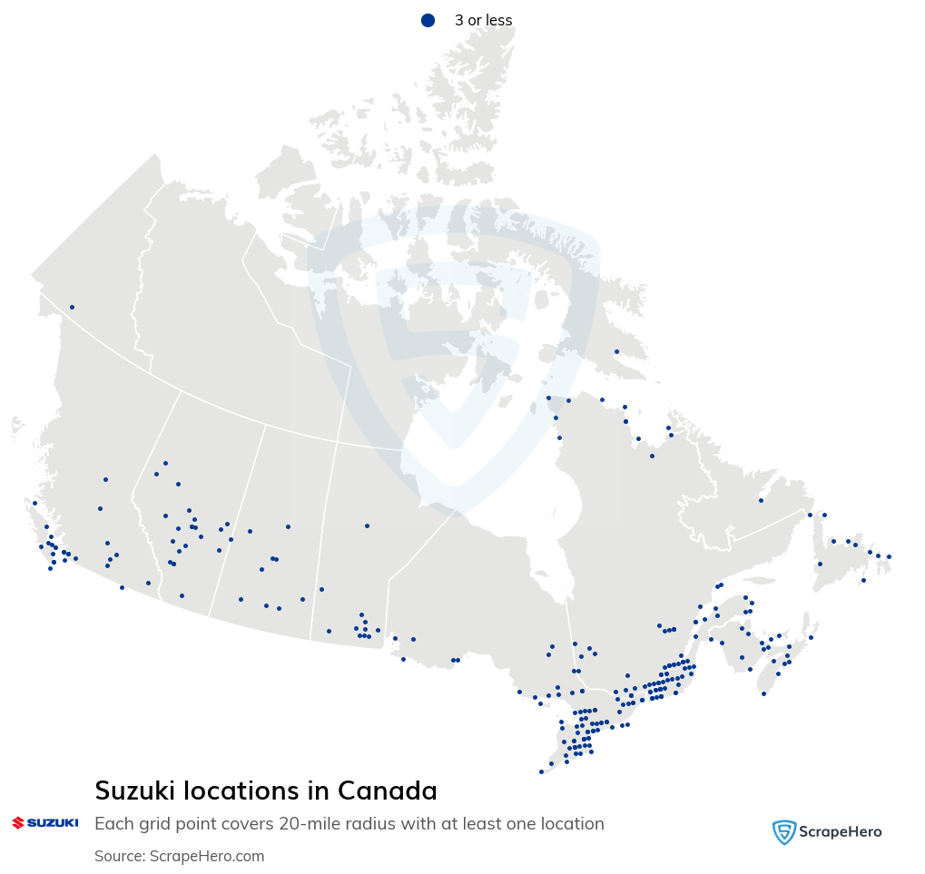 Suzuki locations