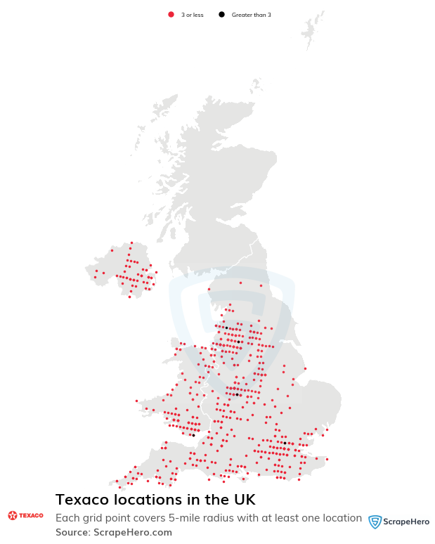 Texaco locations