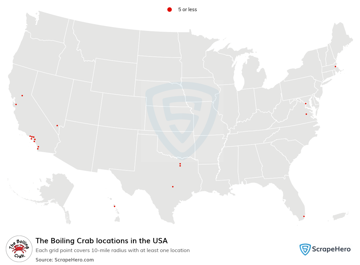 The Boiling Crab locations