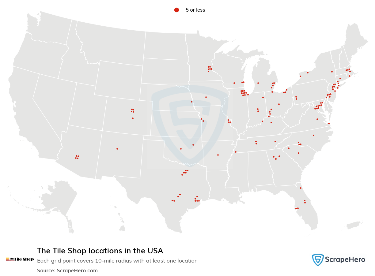 The Tile Shop locations