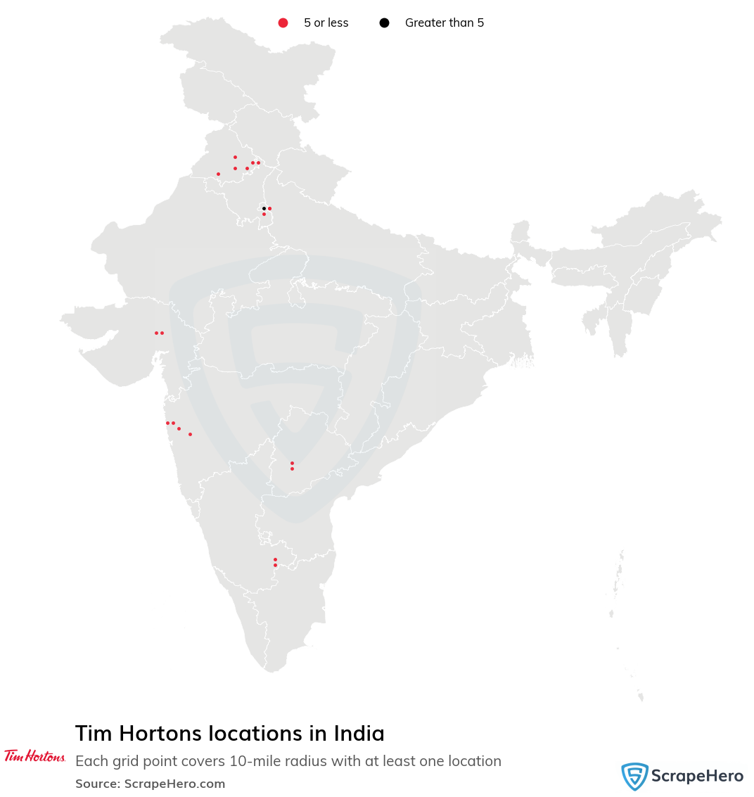 Tim Hortons locations