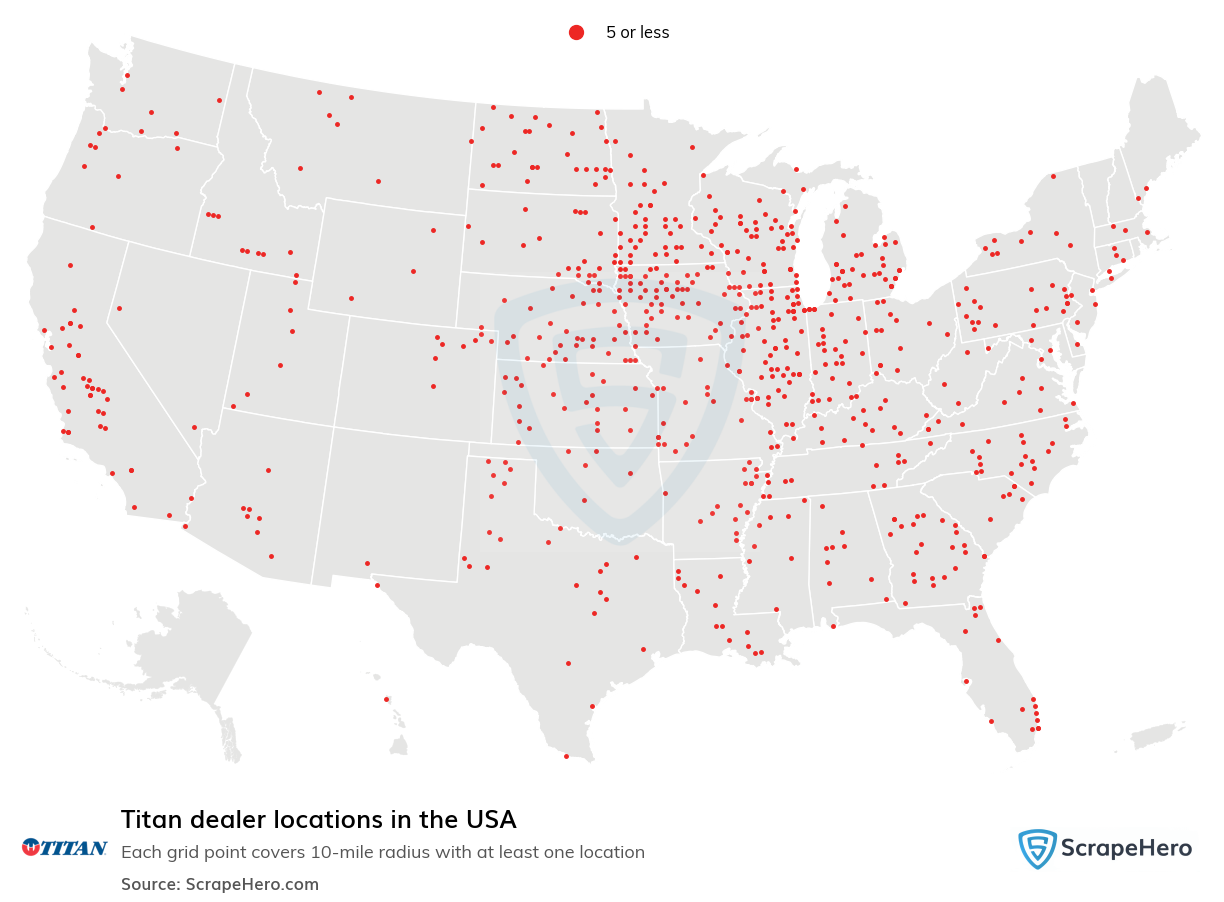 Titan dealer locations