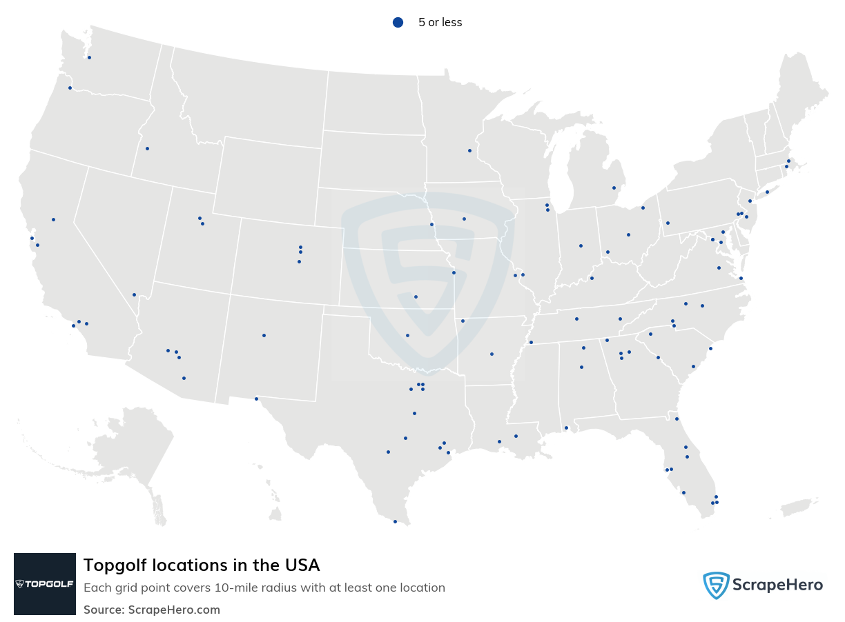 Topgolf locations