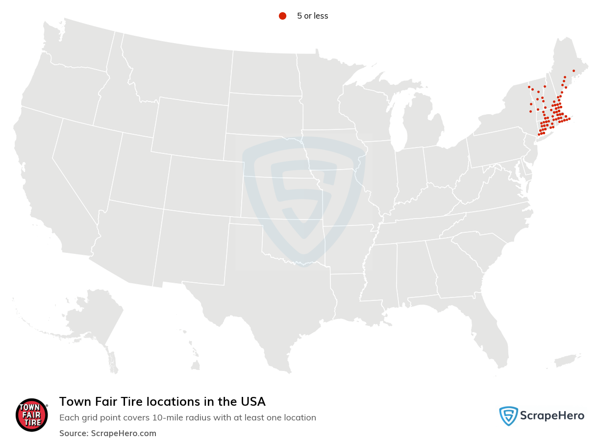 Town Fair Tire locations
