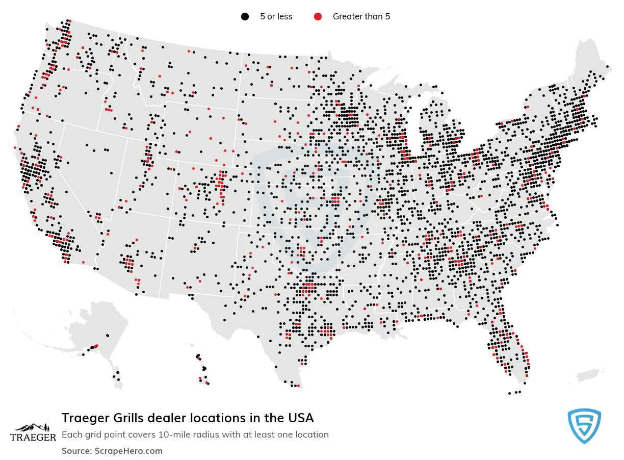 Traeger Grills dealer locations