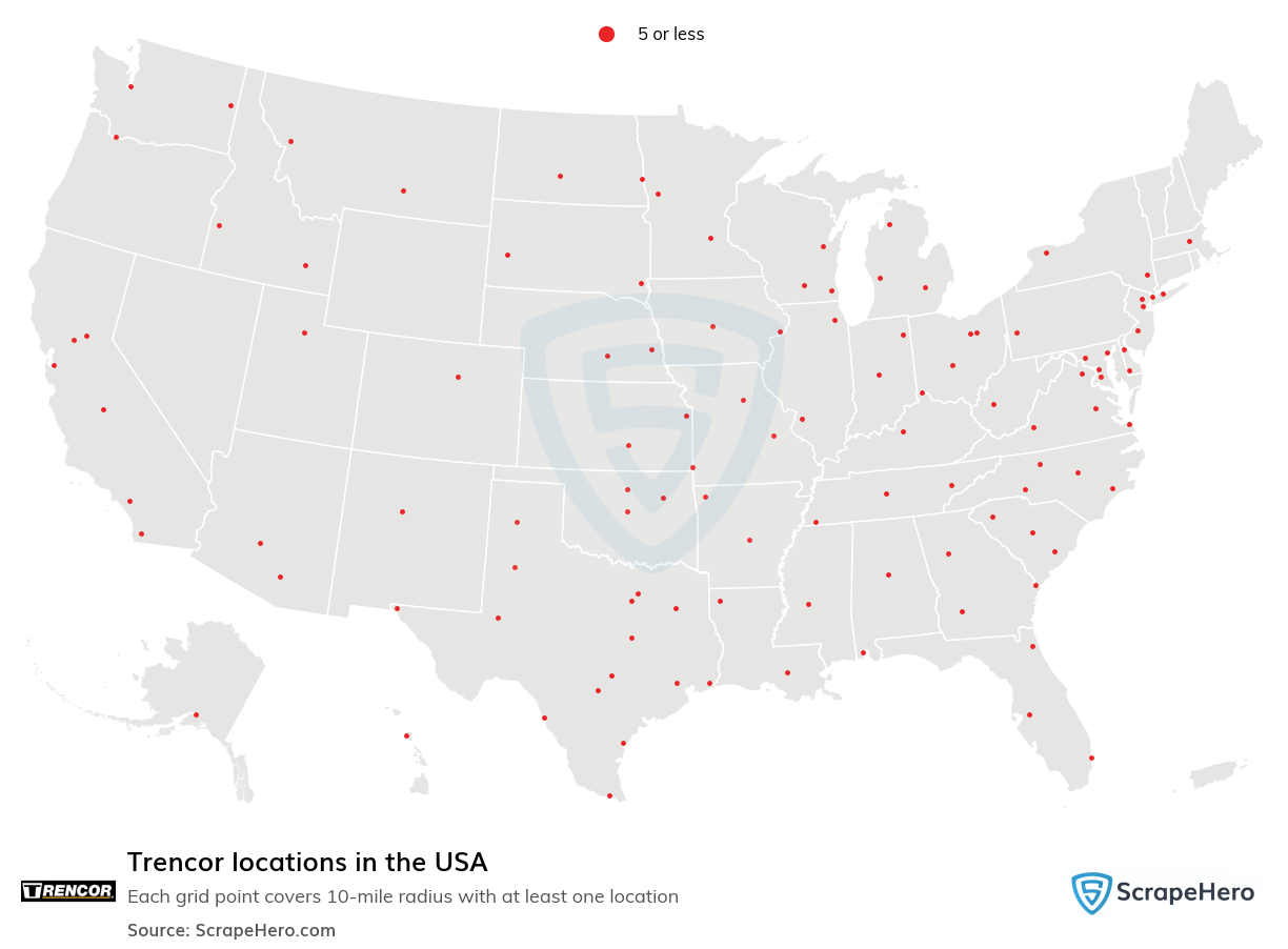 Trencor locations