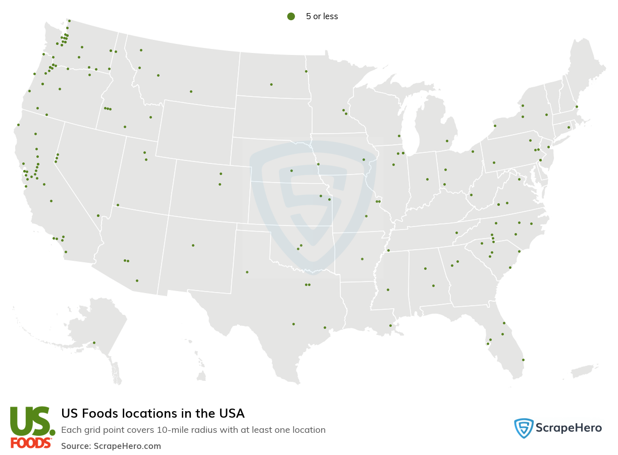 US Foods locations