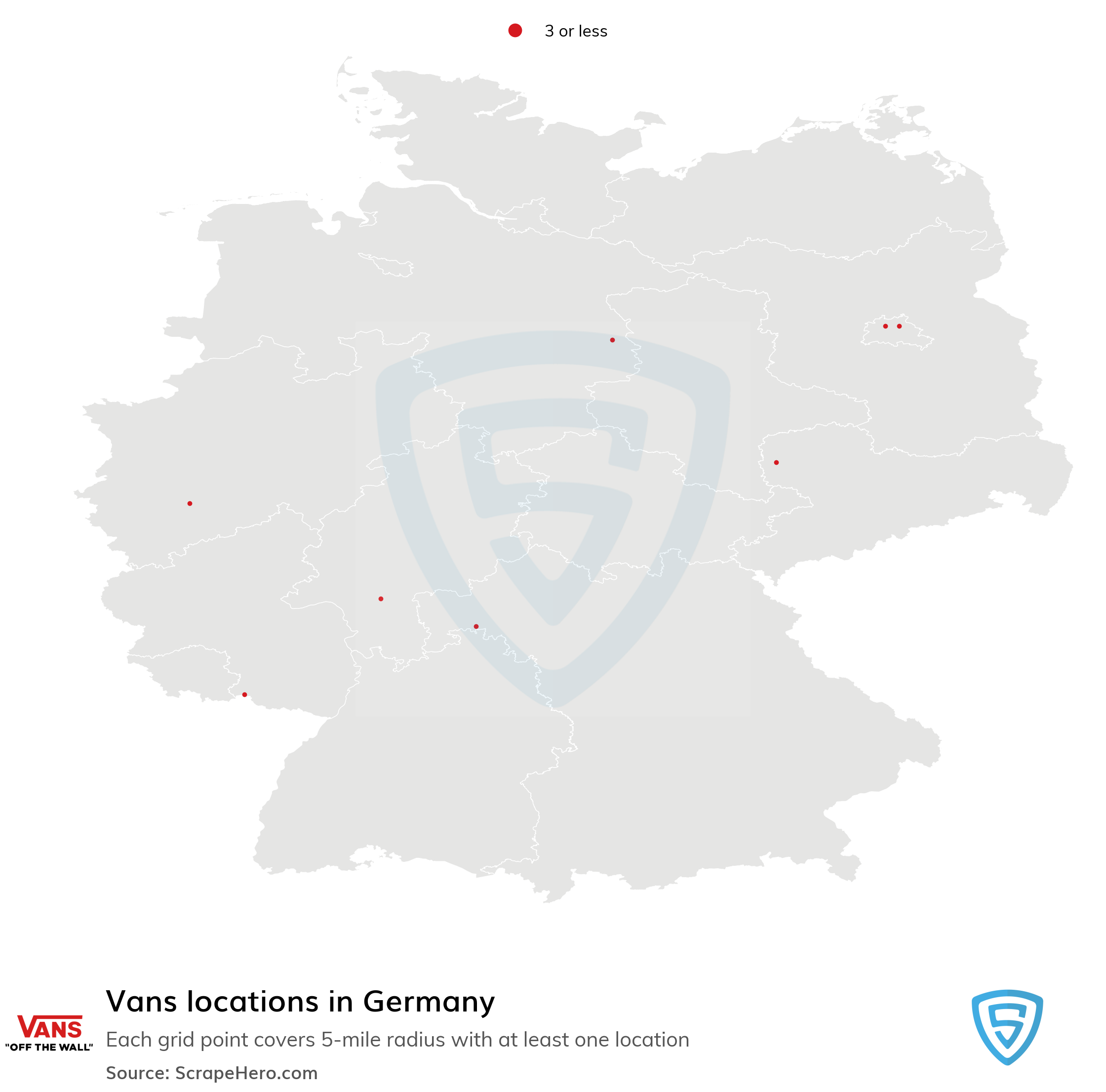 Savant Politiek schuifelen List of all Vans store locations in Germany - ScrapeHero Data Store